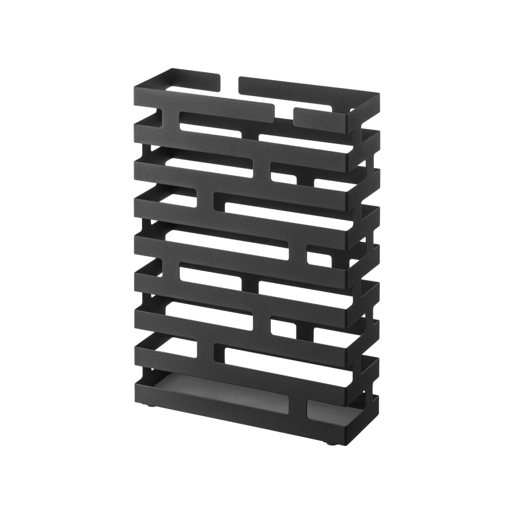 山崎実業 ブリック かさたて ワイド 2360 2361 yamazaki BRICK【傘 傘立て アンブレラスタンド 折り畳み傘 スリム 12本 玄関収納】 ブラック