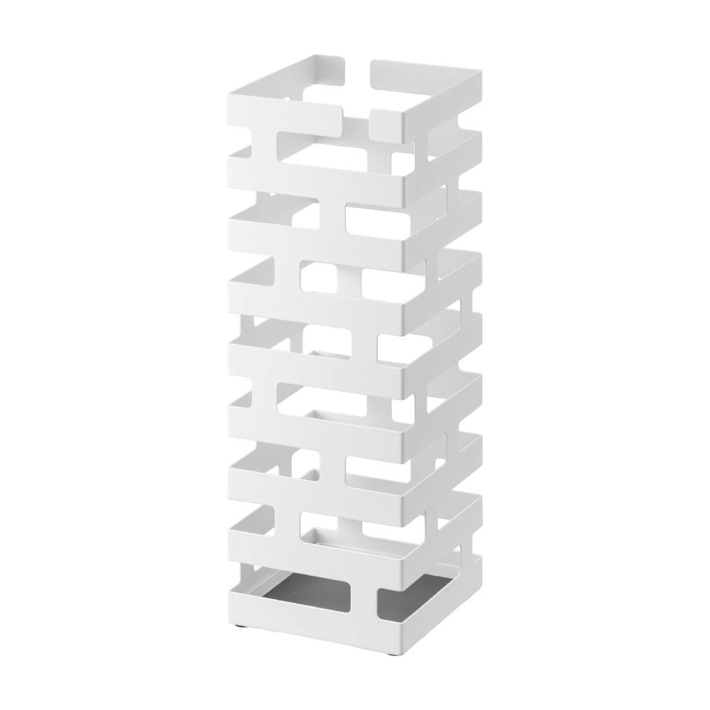 山崎実業 ブリック かさたて 2362 2363 yamazaki BRICK【傘 傘立て アンブレラスタンド 折り畳み傘 スリム コンパクト 8本 玄関収納】 ホワイト