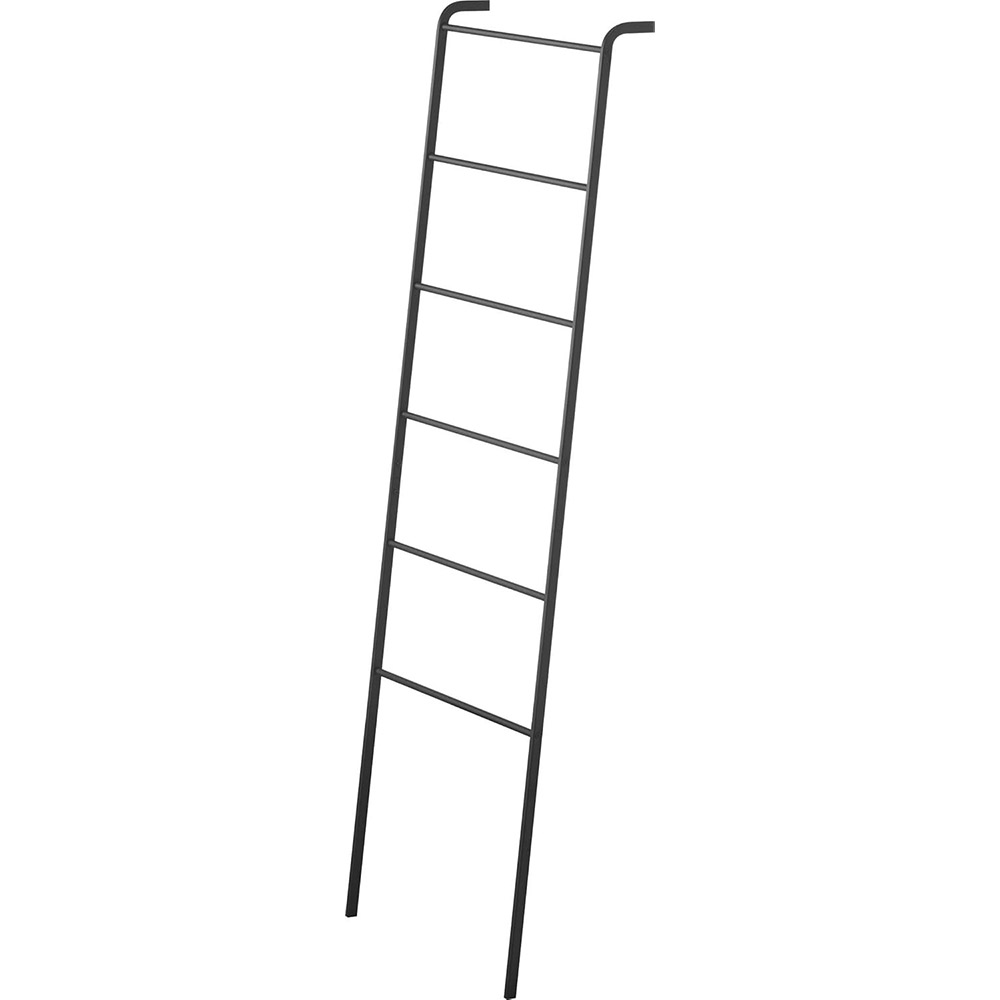 フレーム ラダーハンガー 3963 3964 山崎実業 frame【立てかけ ハンガー ラック 壁 コートハンガー 衣類 小物 収納 スリム コンパクト シンプル】 ブラック