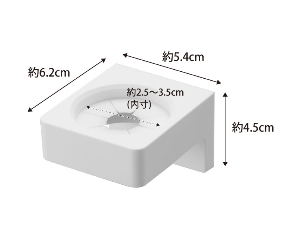 直径約2.5cm~3.5cmまでのペンライトに対応