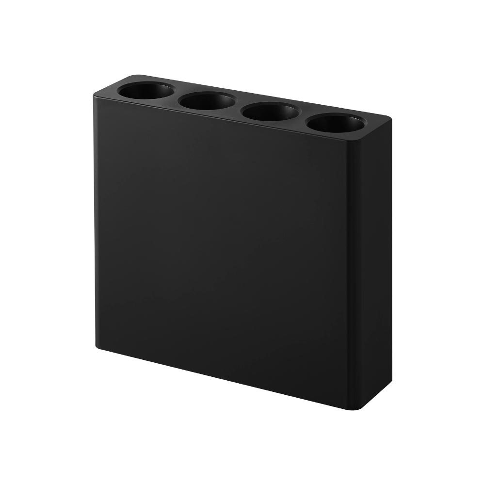 山崎実業 スマート マグネットアンブレラホルダー 4連 10056 10057 yamazaki smart【傘 傘立て アンブレラスタンド 4本 玄関収納 収納ホルダー マグネット収納 扉】 ブラック