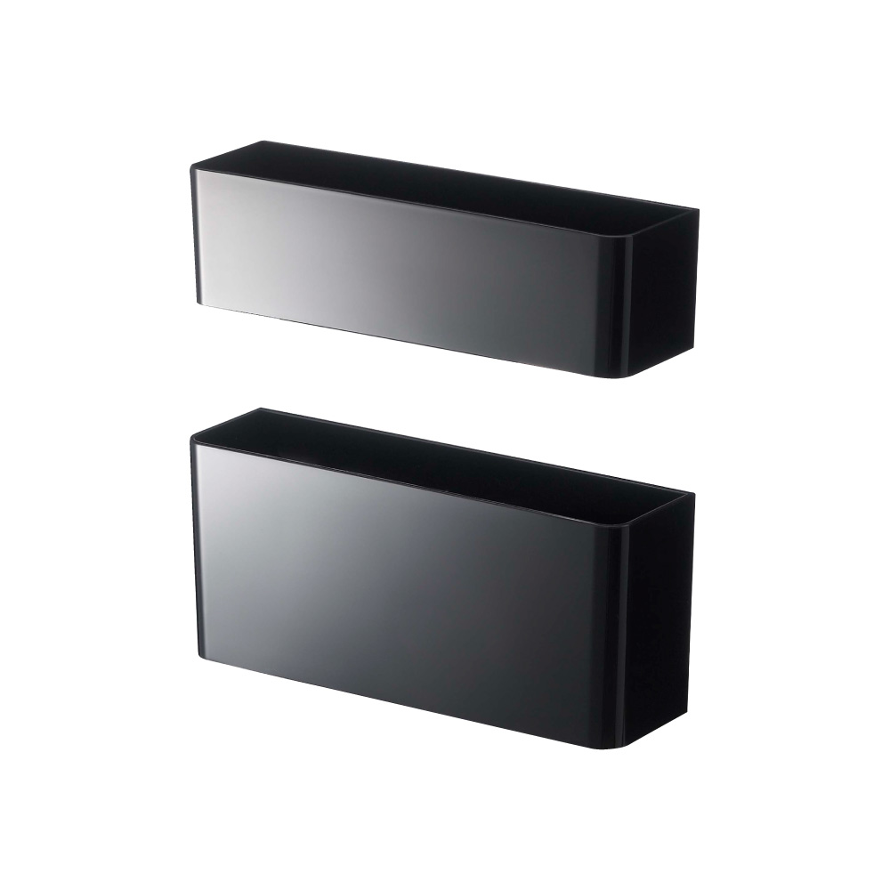 山崎実業 スマート マグネットアンブレラスタンド 7365 7366 yamazaki smart【傘 ホルダー 折り畳み傘 4本 収納 傘立て 壁掛け 磁石 ドア収納 玄関収納】 ブラック