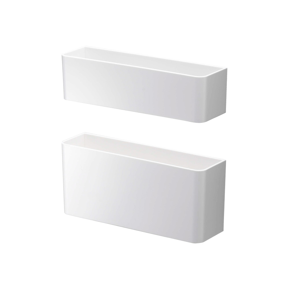 山崎実業 スマート マグネットアンブレラスタンド 7365 7366 yamazaki smart【傘 ホルダー 折り畳み傘 4本 収納 傘立て 壁掛け 磁石 ドア収納 玄関収納】 ホワイト