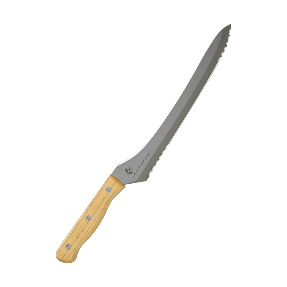 つばめのパンナイフ 23.5cm パン切り包丁 ステンレス A-77028【ブレッドナイフ パンナイフ ロング パン ケーキ 包丁 燕三条 日本製】