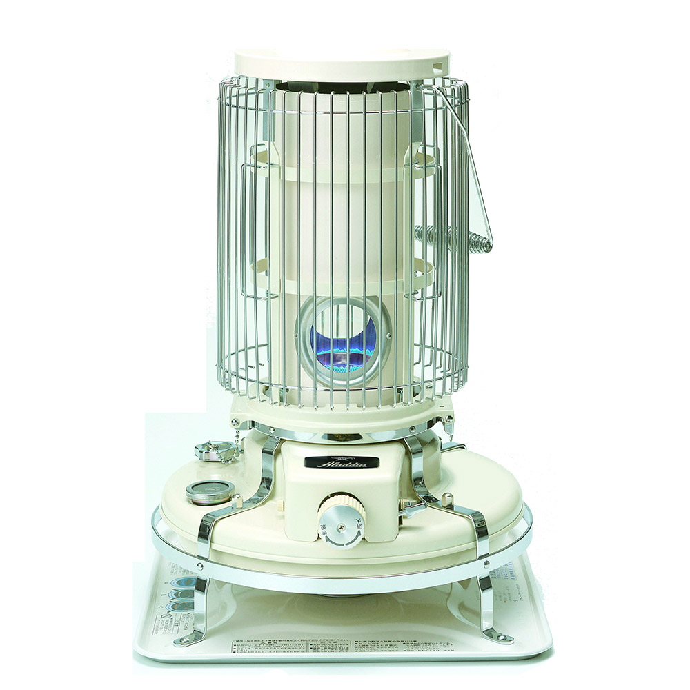 アラジン ブルーフレームヒーター 石油ストーブ BF3911 Aladdin【室内 灯油ストーブ 小型 対流式 コンパクト 石油 手動着火 暖房器具 対震自動消火装置 レトロ キャンプ アウトドア 日本製】ホワイト