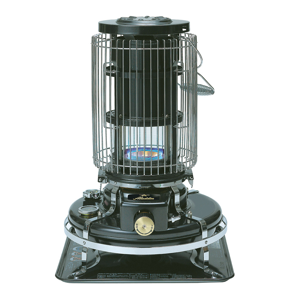 アラジン ブルーフレームヒーター ブラック 石油ストーブ BF3912(K) Aladdin【室内 灯油ストーブ 小型 対流式 コンパクト 石油 手動着火 暖房器具 対震自動消火装置 レトロ キャンプ アウトドア 日本製】 ブラック